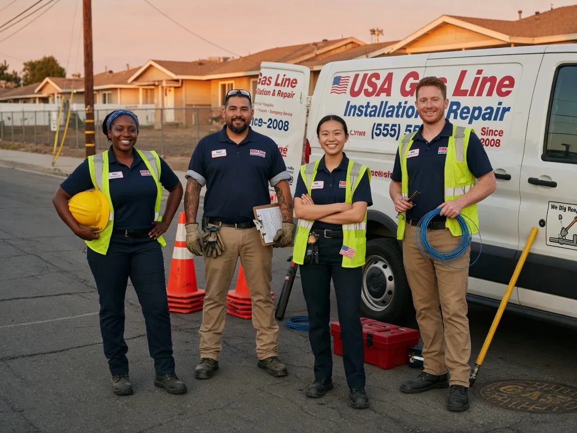 Gas Line Installation company in Hume, VA